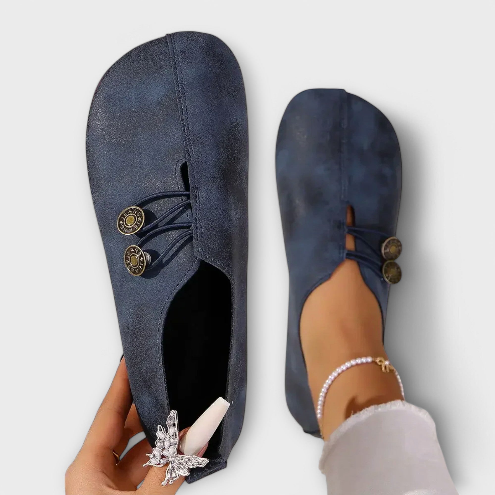 ELYRA™ | Mocassin en daim ultraléger
