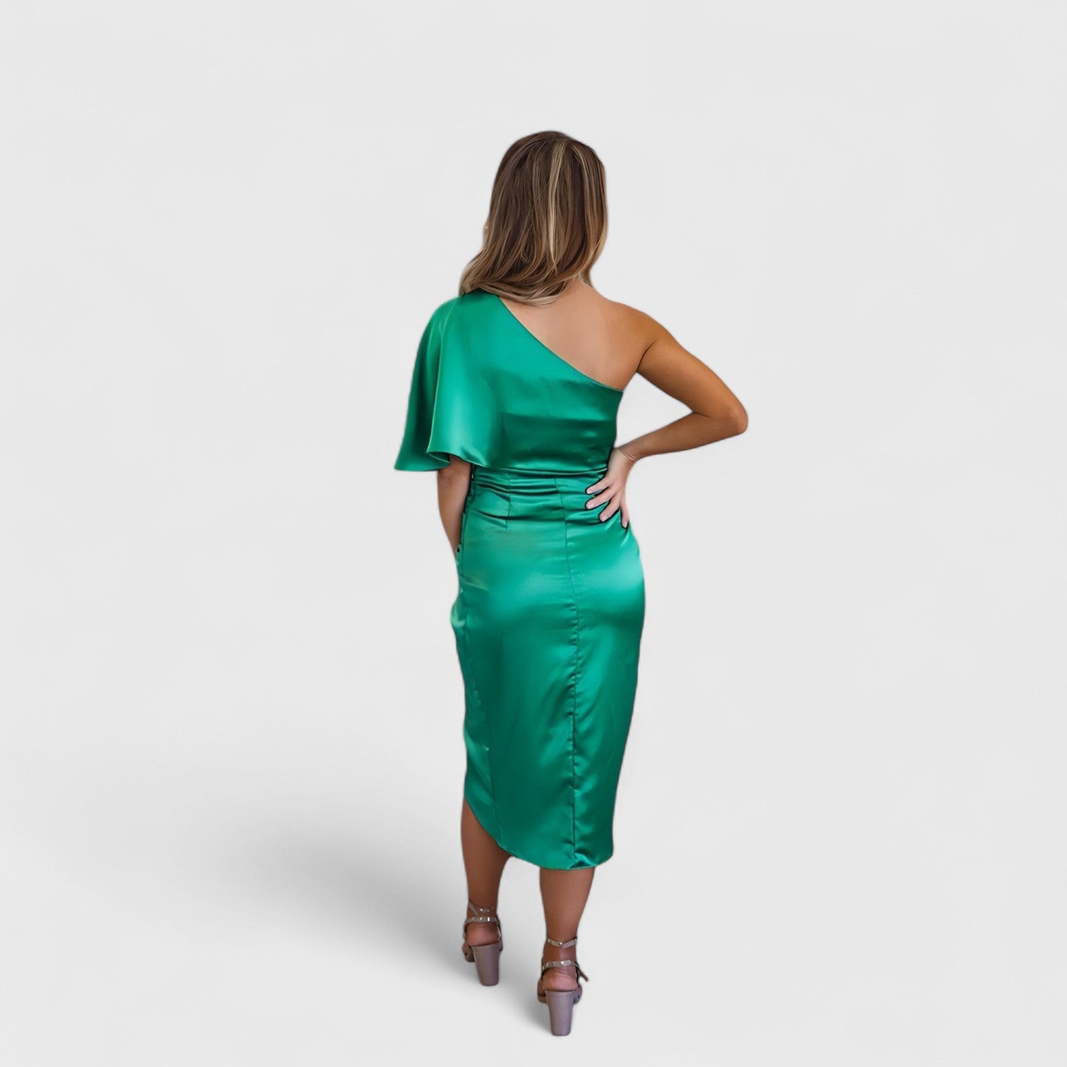 ELYRA™ | Elegant One-Shoulder Dress