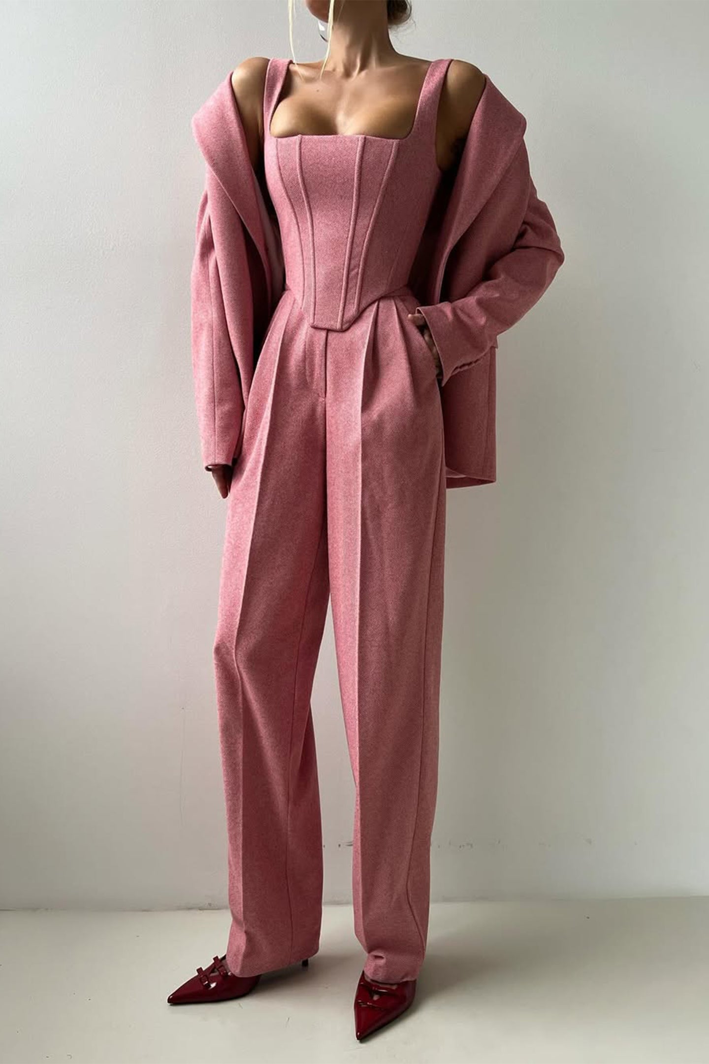 ELYRA™ | Ensemble avec blazer à double boutonnage