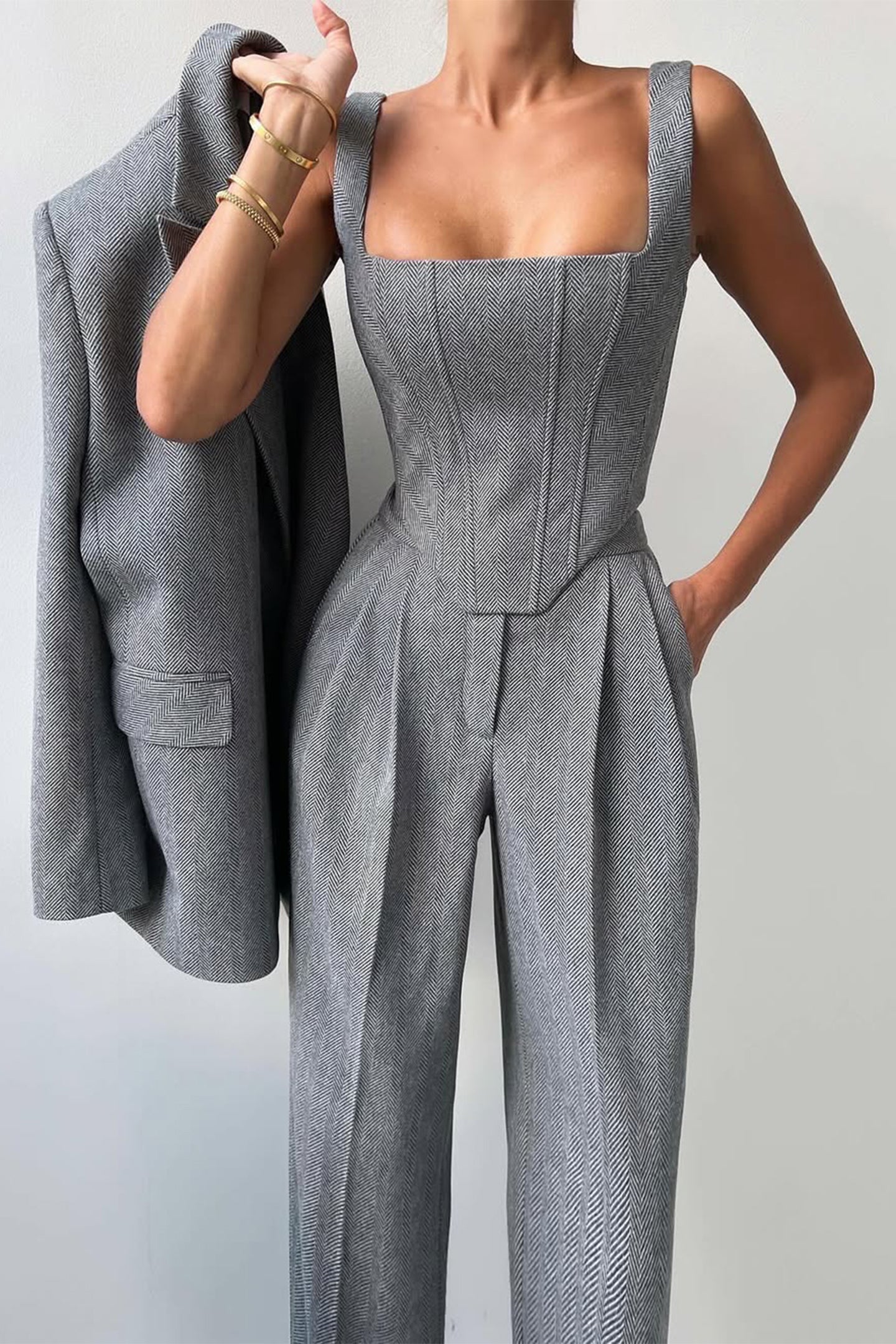 ELYRA™ | Ensemble avec blazer à double boutonnage