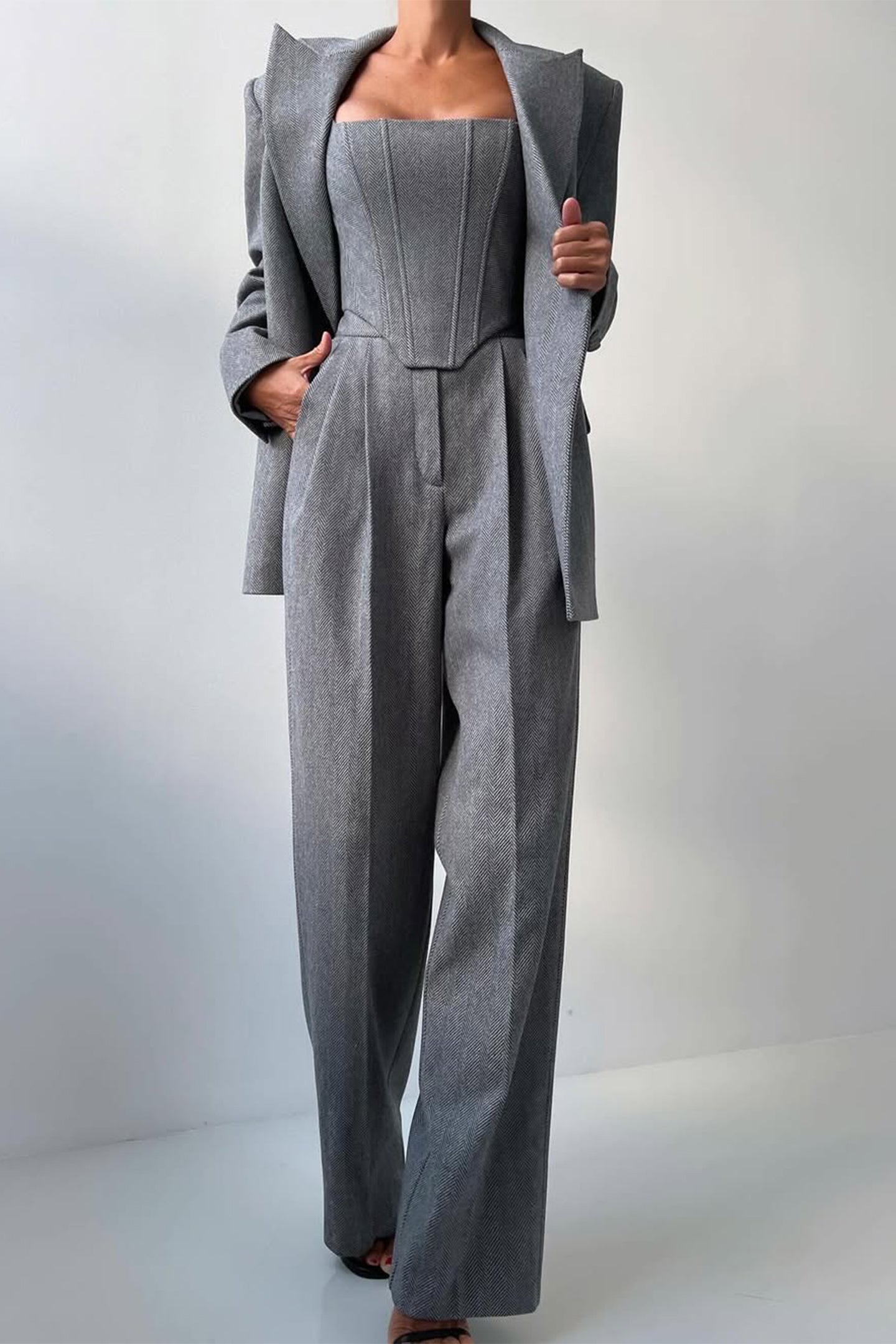 ELYRA™ | Ensemble avec blazer à double boutonnage