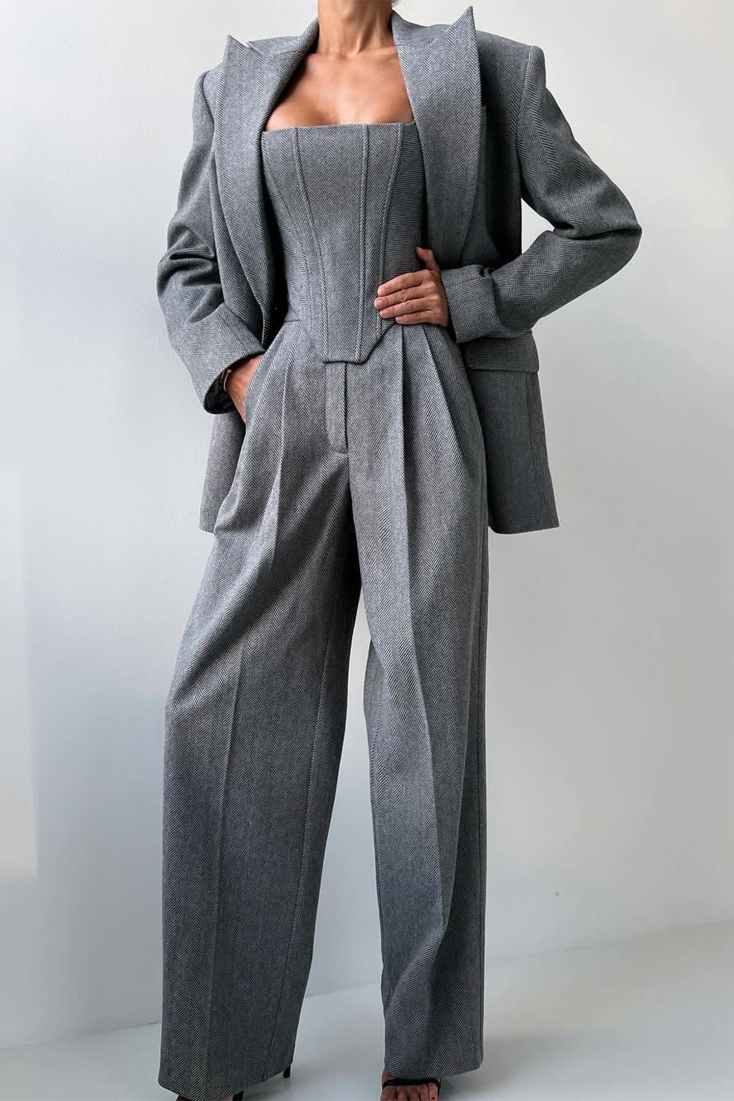 ELYRA™ | Ensemble avec blazer à double boutonnage