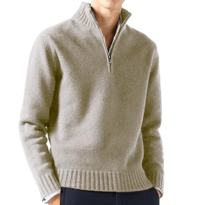 Miles | Luxe Half-Zip Sweater