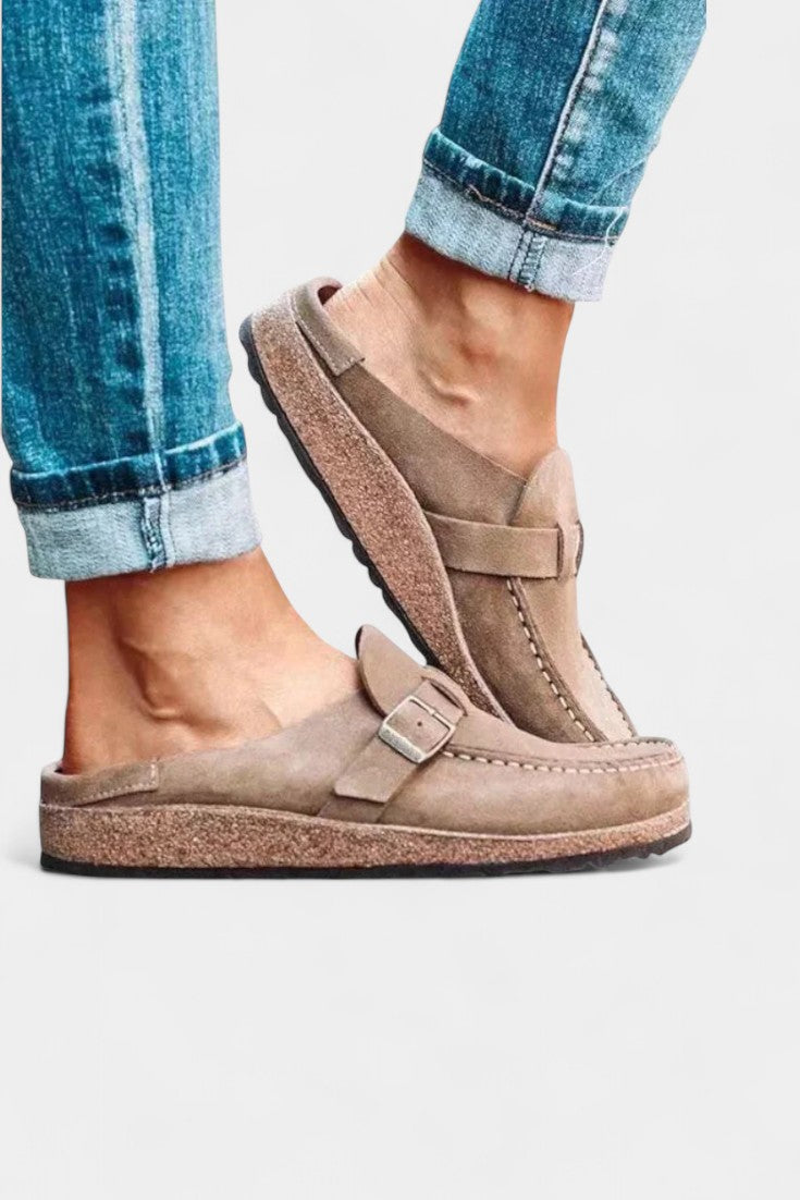 ELYRA™ | Classic Suede Clogs