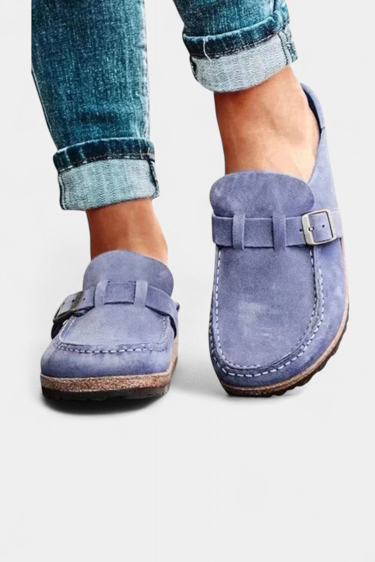 ELYRA™ | Classic Suede Clogs