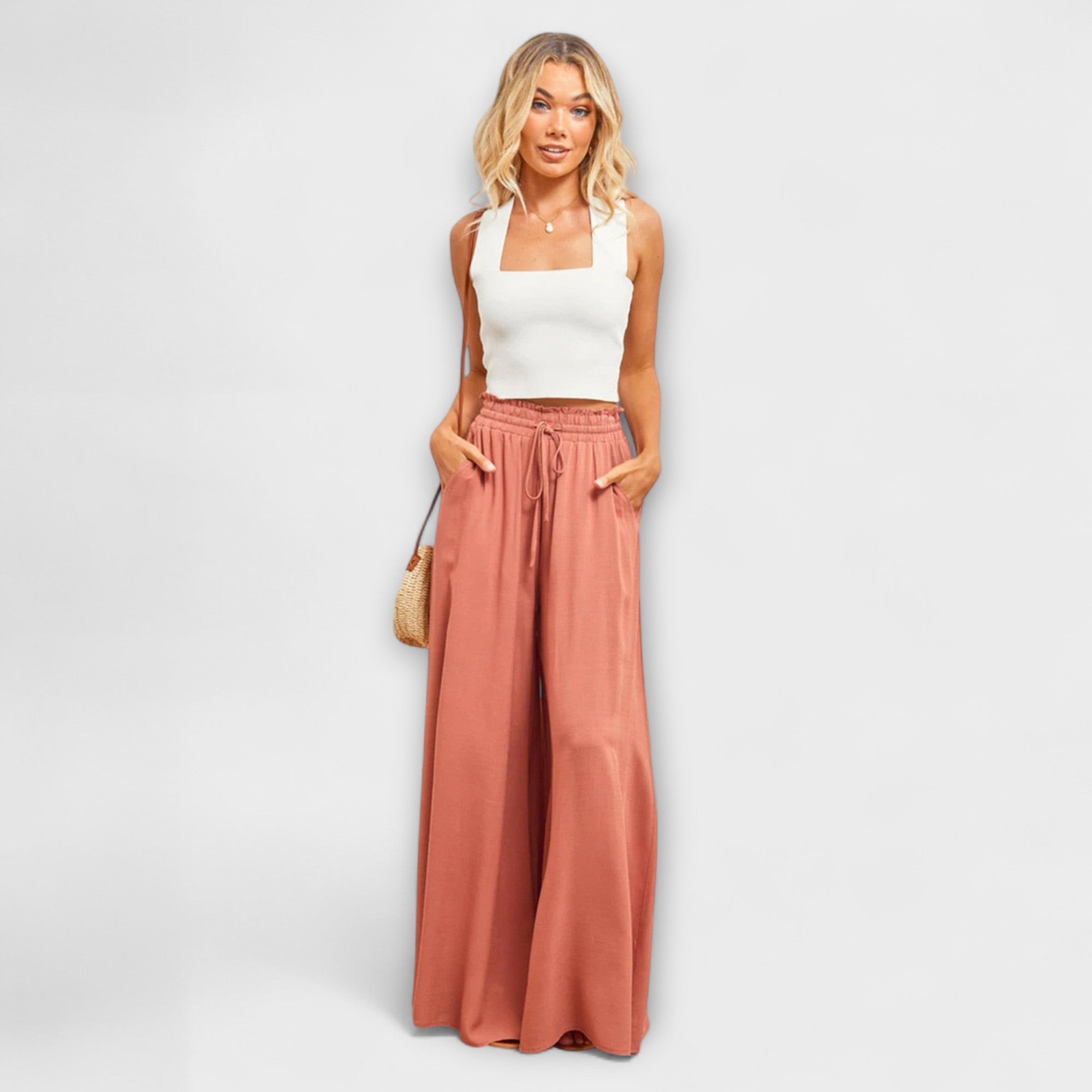 ELYRA™ | Comfortable Pleated Trousers