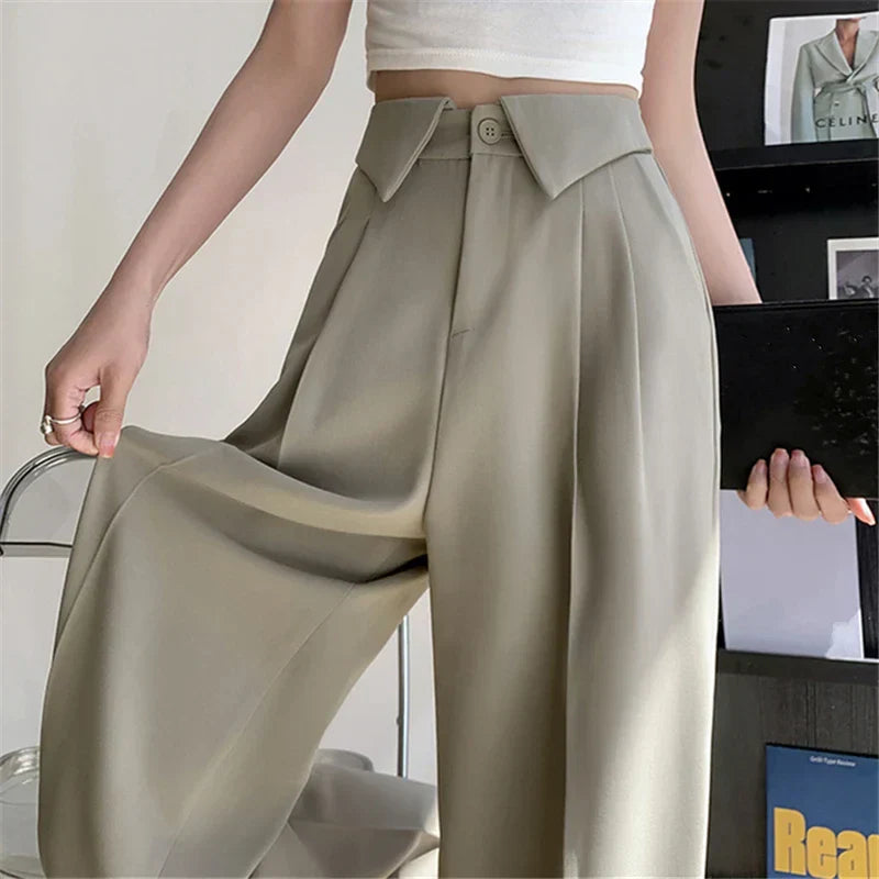 ELYRA™ | Pantalon Évasé Élégance Structurée