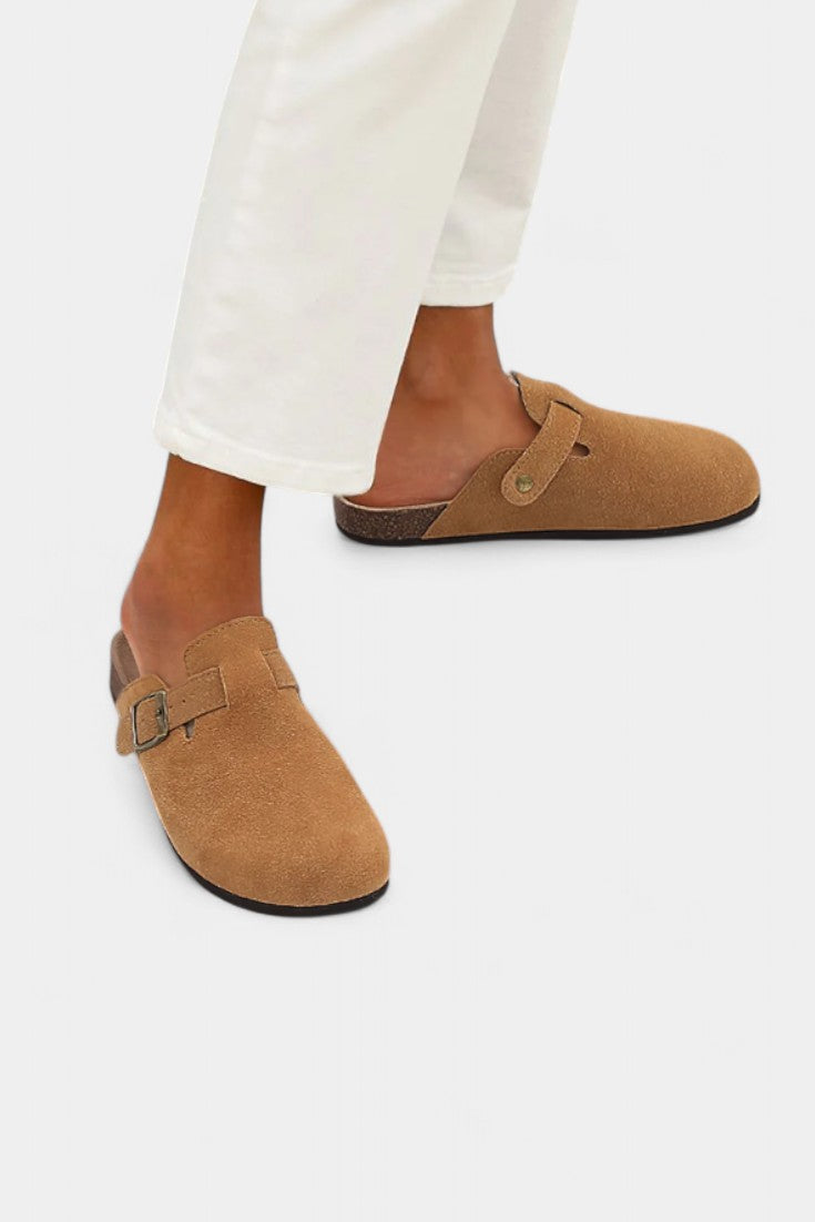 ELYRA™ | Robust Suede Clogs