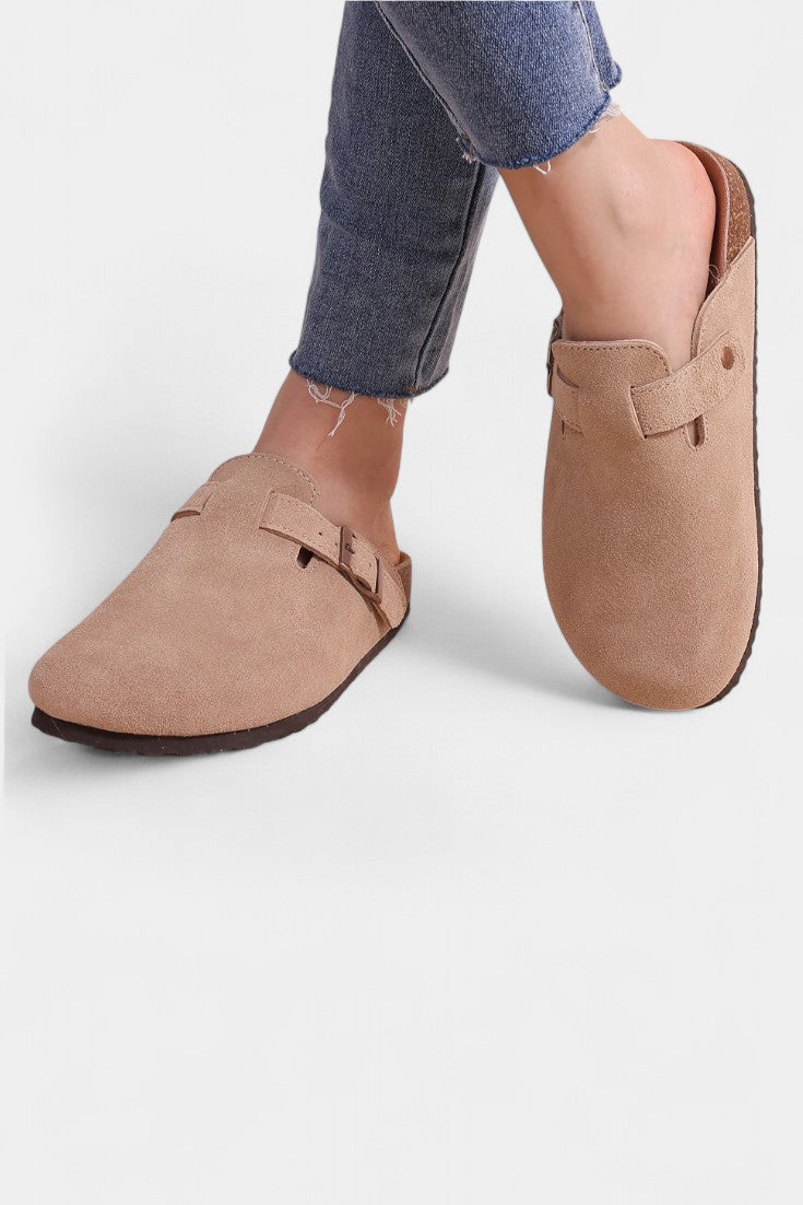 ELYRA™ | Robust Suede Clogs