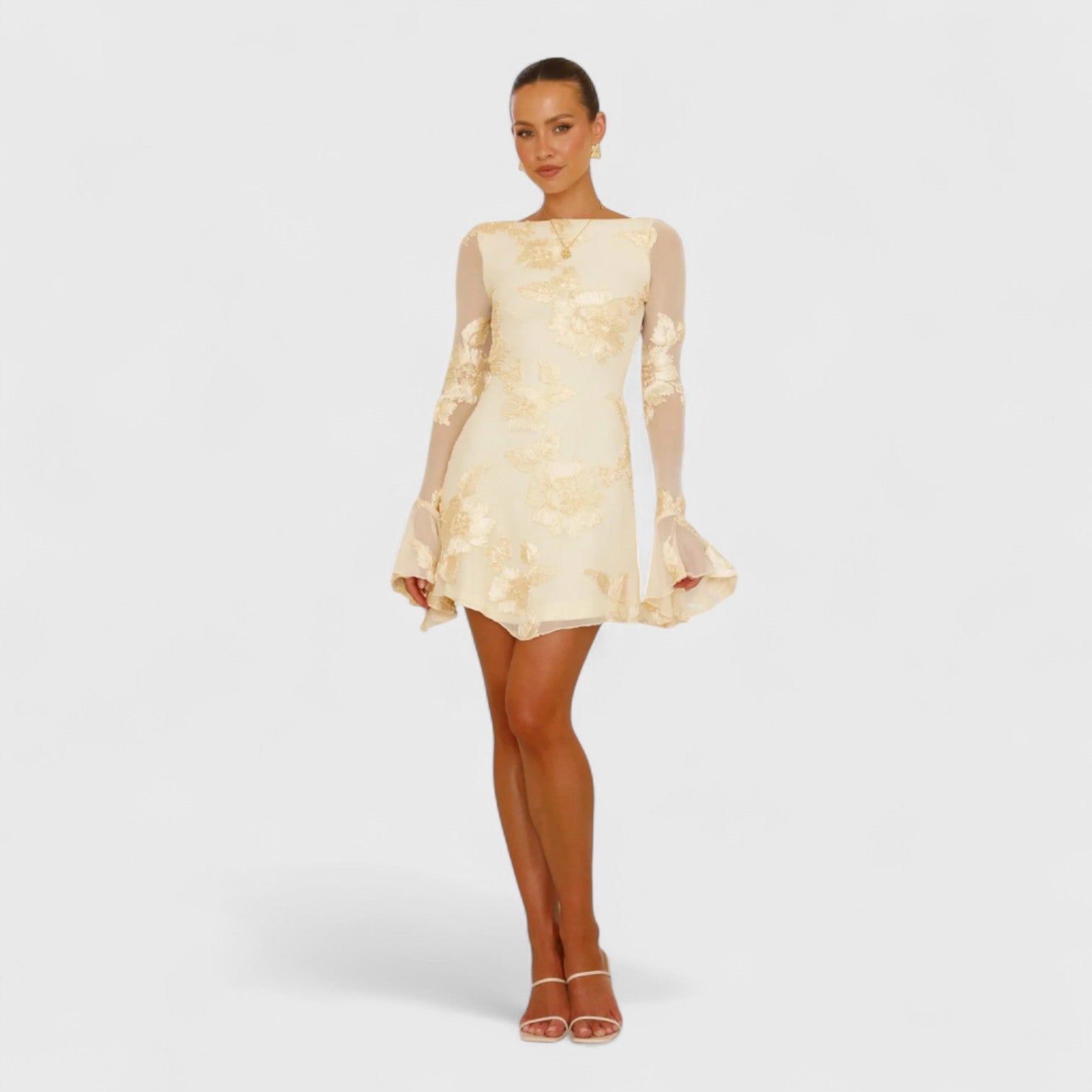 ELYRA™ | Robe courte à motifs floraux