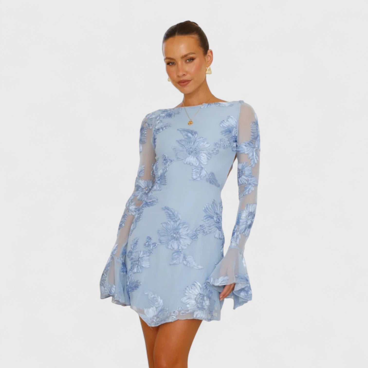 ELYRA™ | Robe courte à motifs floraux
