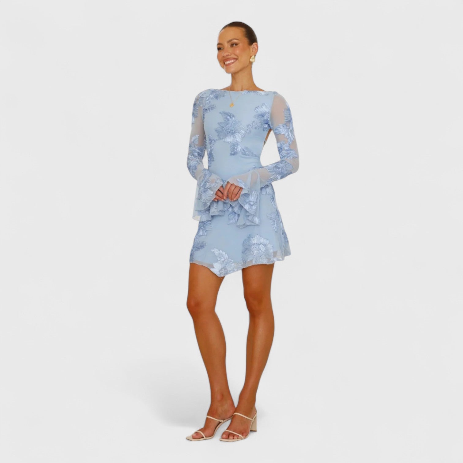 ELYRA™ | Robe courte à motifs floraux