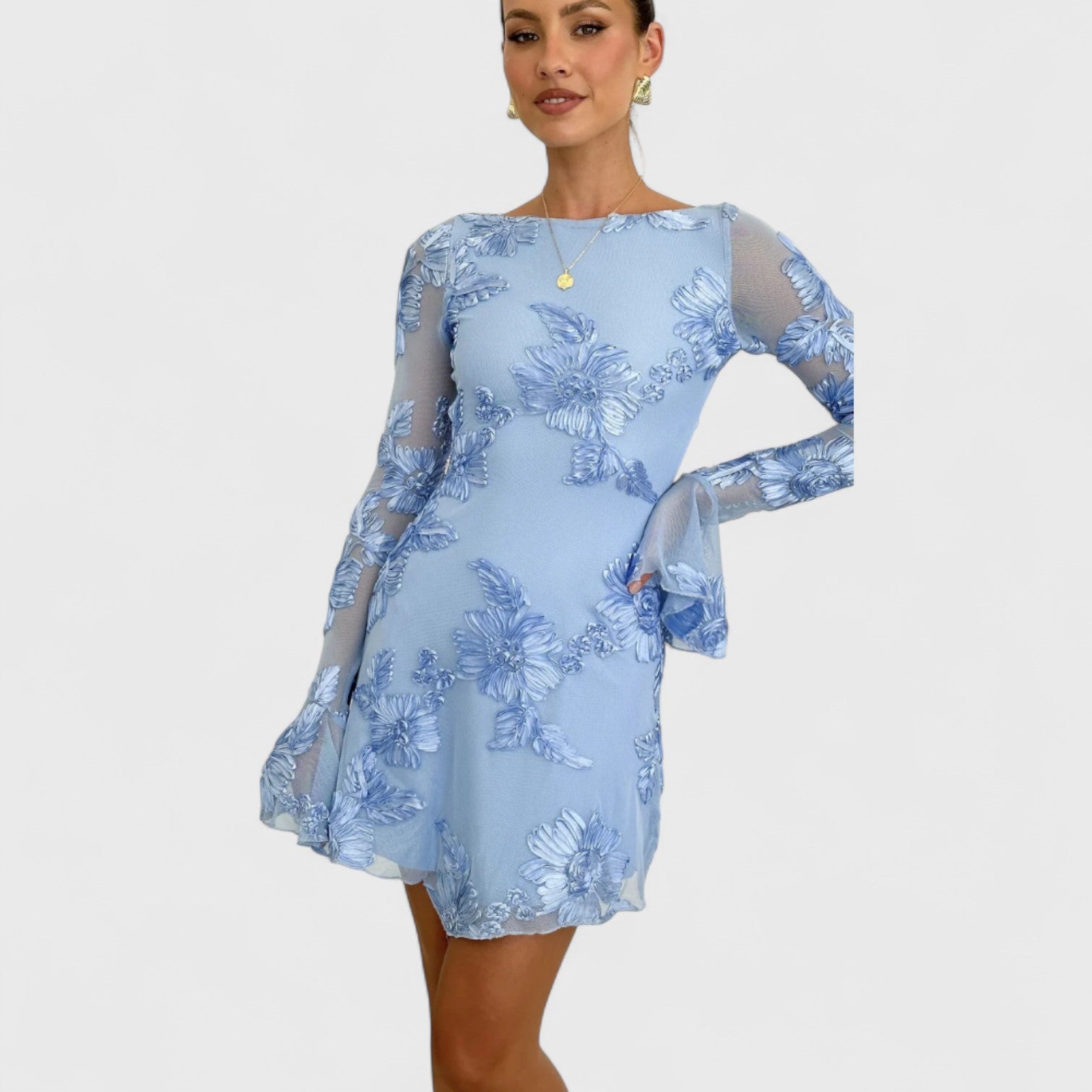 ELYRA™ | Robe courte à motifs floraux