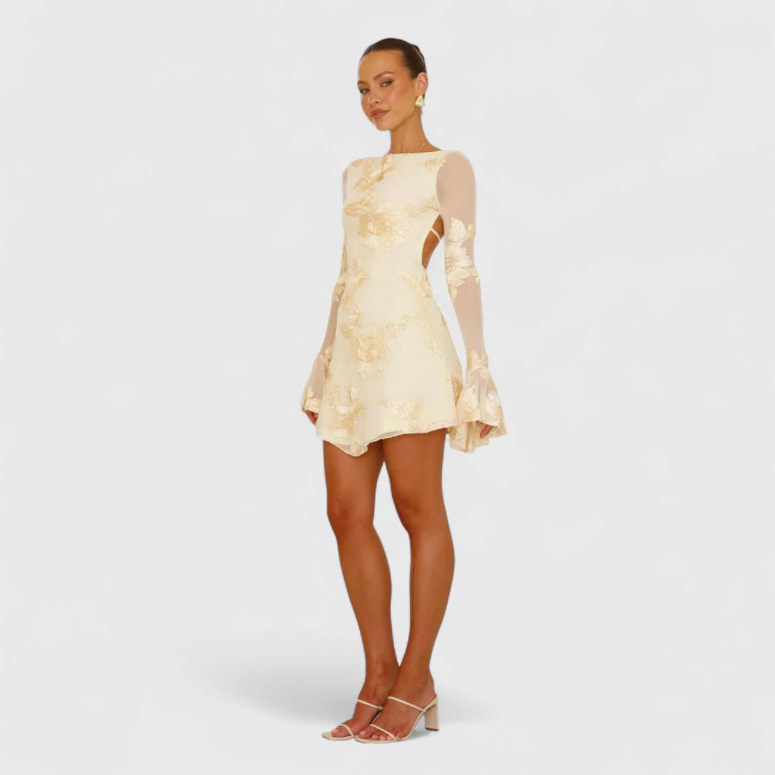 ELYRA™ | Robe courte à motifs floraux