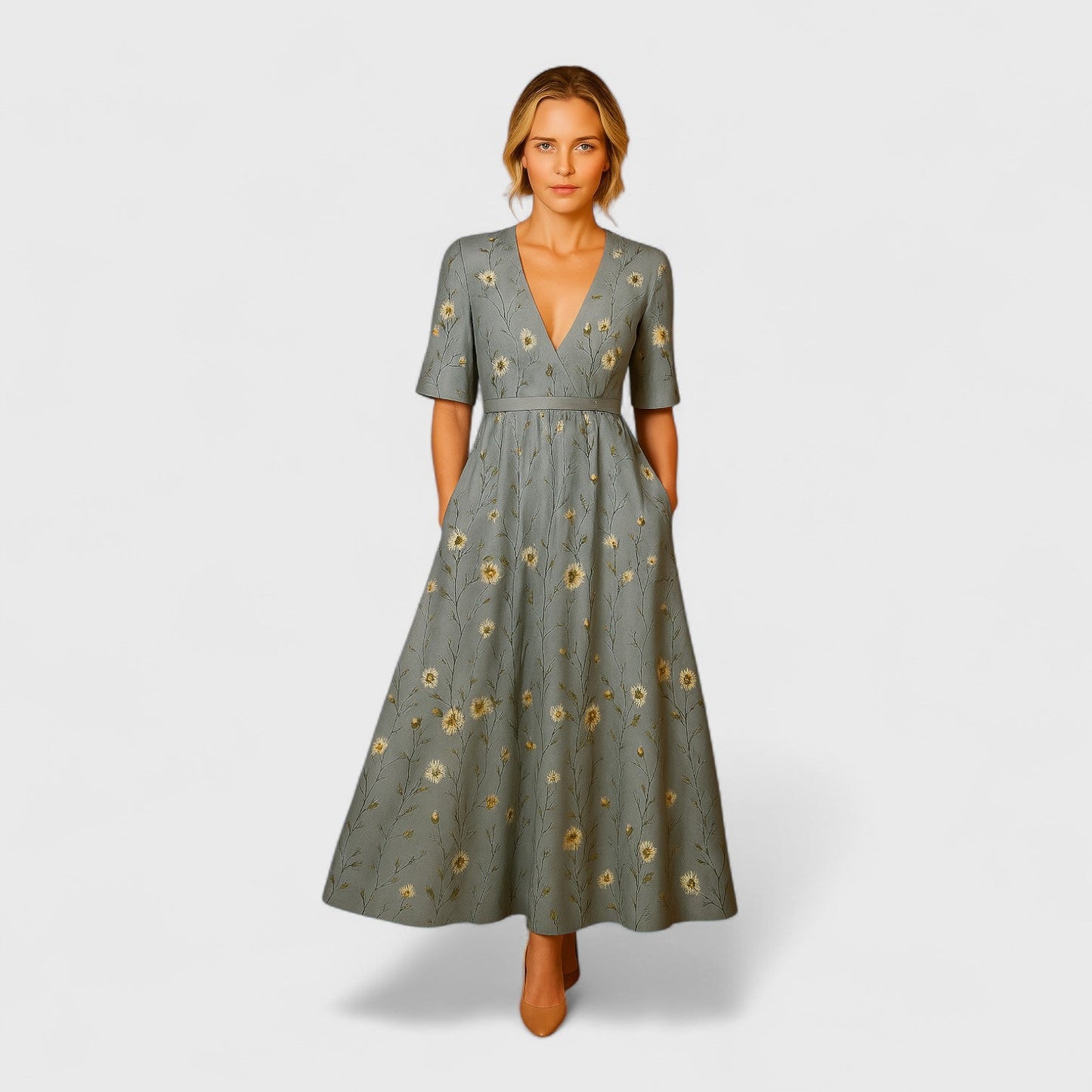 ELYRA™ | Floral Print Dress