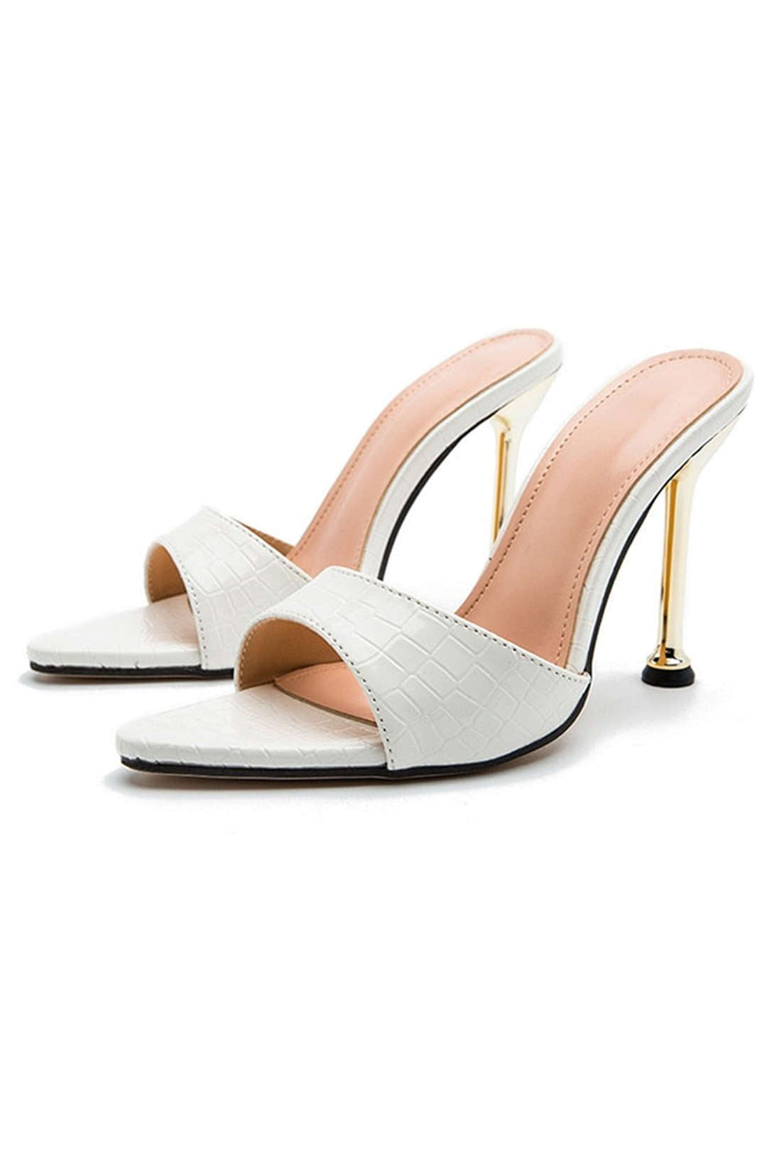 ELYRA™ | High Heeled Sandals, Open Toe, No Ankle Strap