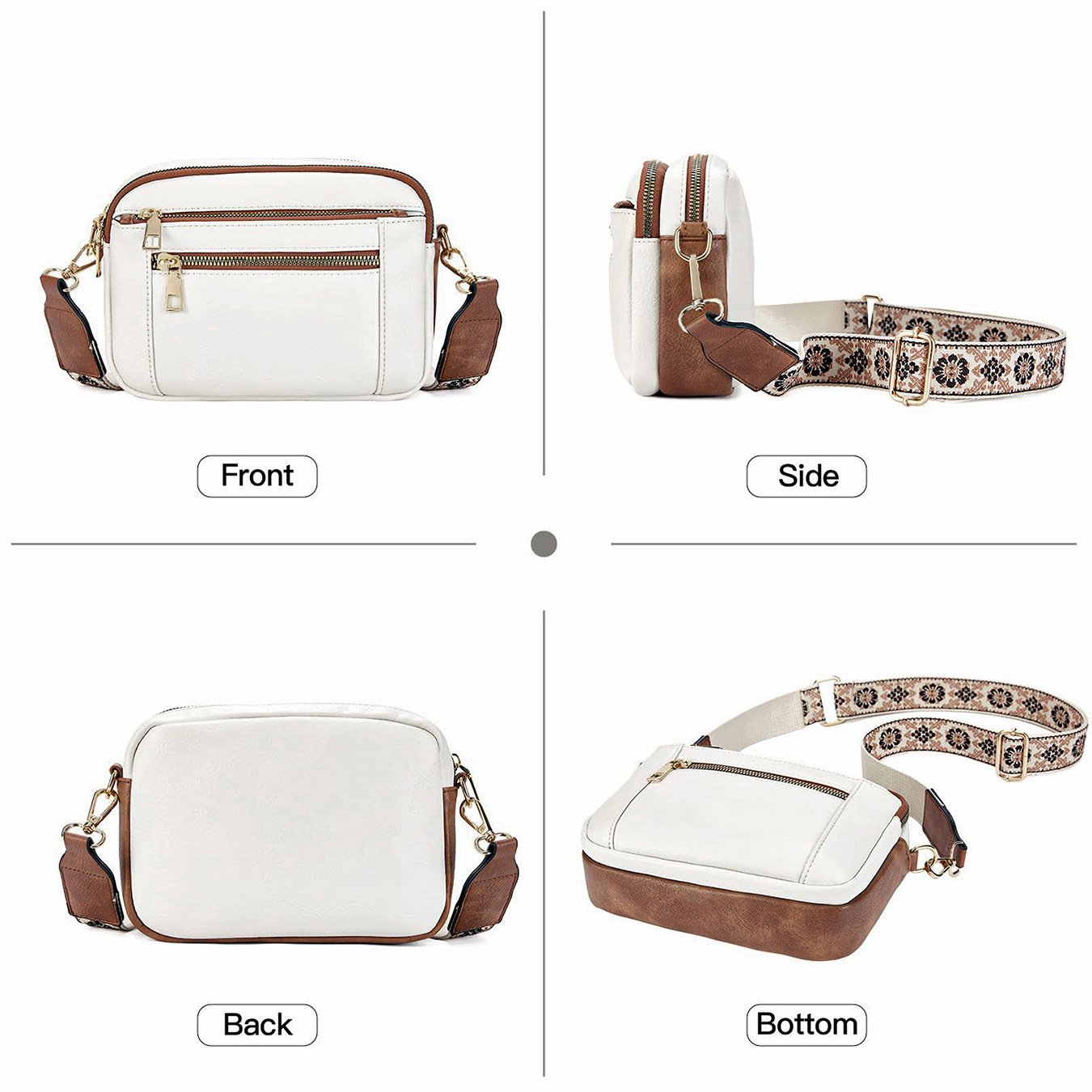 ELYRA™ | Fine Leather Shoulder Bag