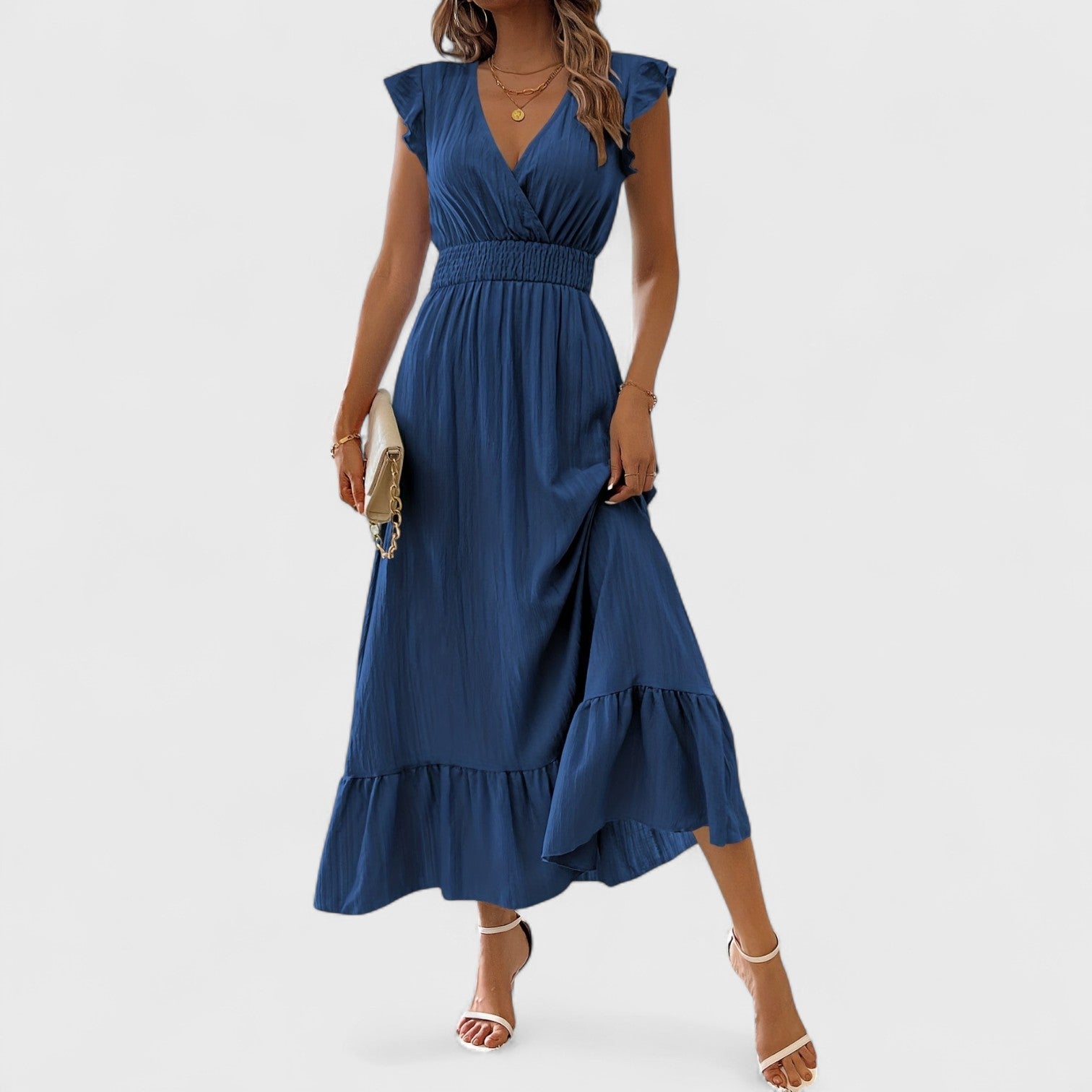 ELYRA™ | Elegant and Feminine Ruffle Dress