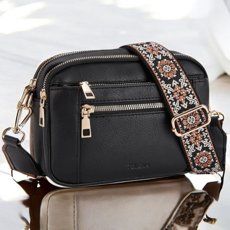 ELYRA™ | Fine Leather Shoulder Bag