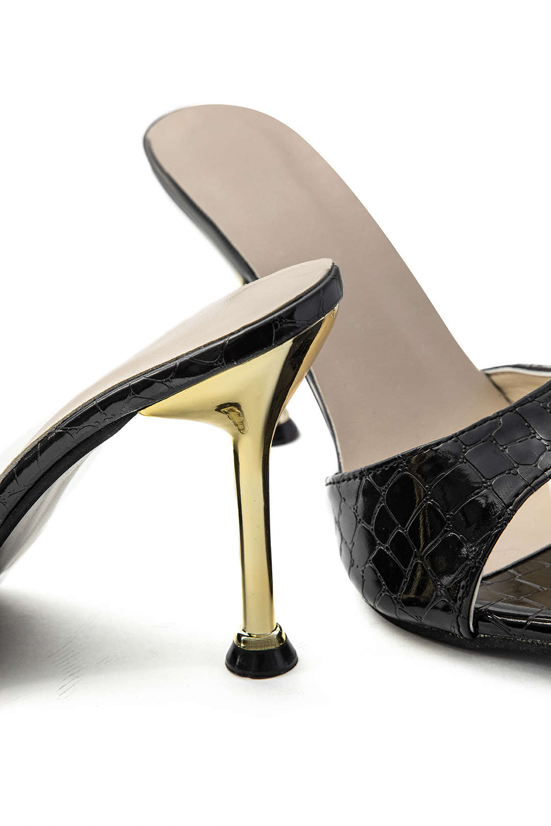 ELYRA™ | High Heeled Sandals, Open Toe, No Ankle Strap