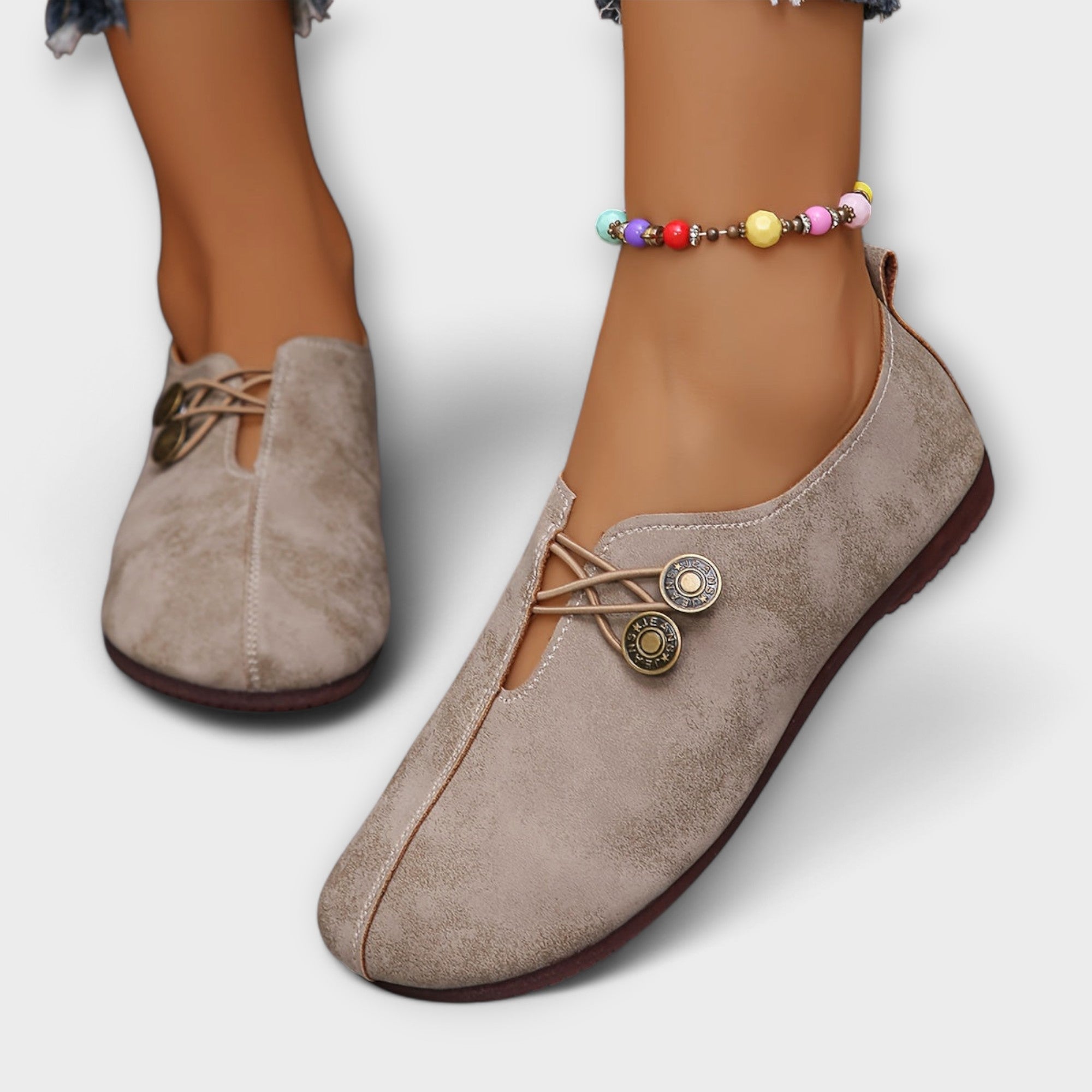 ELYRA™ | Mocassin en daim ultraléger