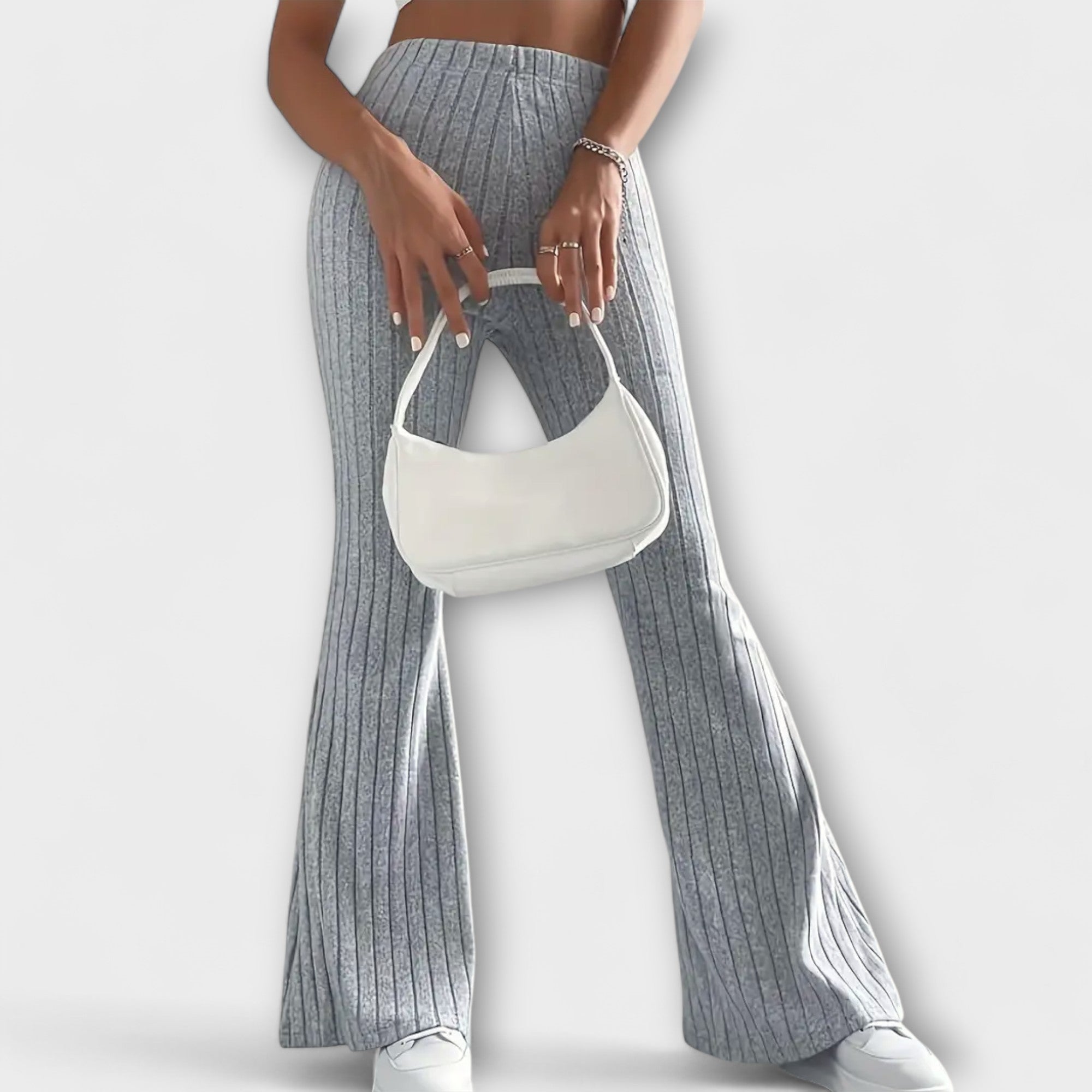 ELYRA™ | Pantalon fluide en lin noir