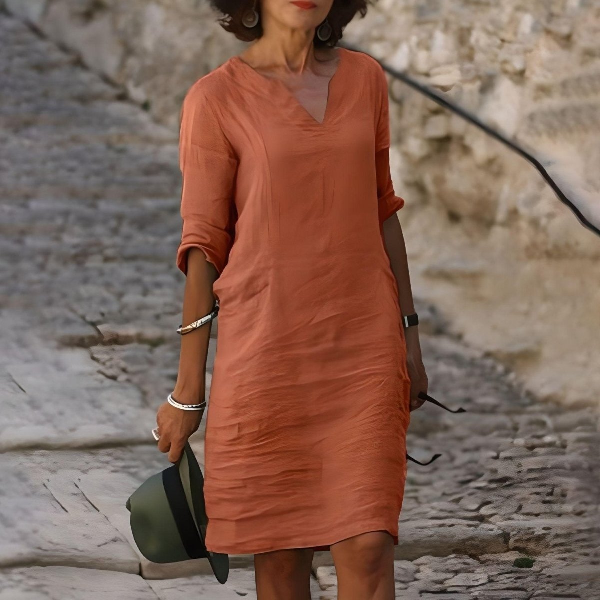 ELYRA™ | Fluid and Elegant Dress