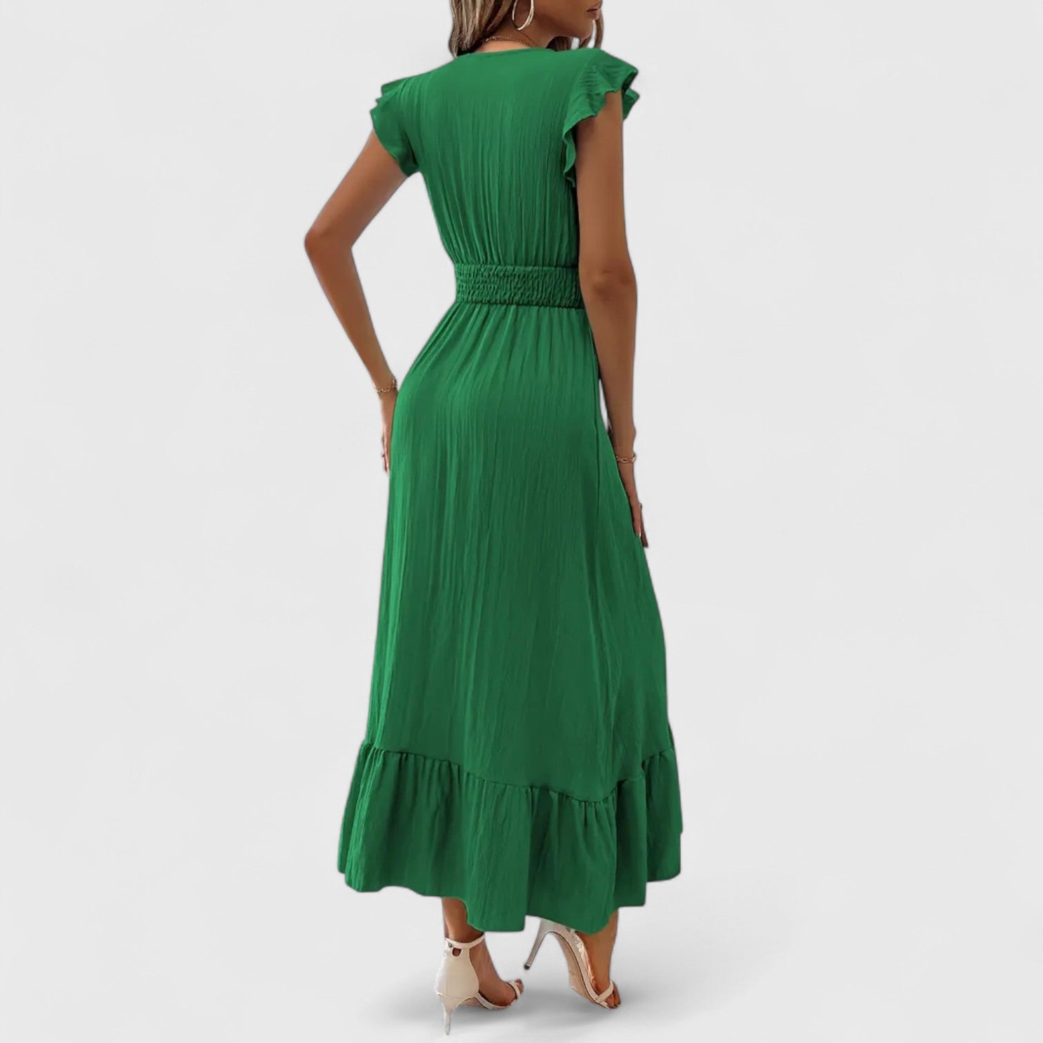 ELYRA™ | Elegant and Feminine Ruffle Dress