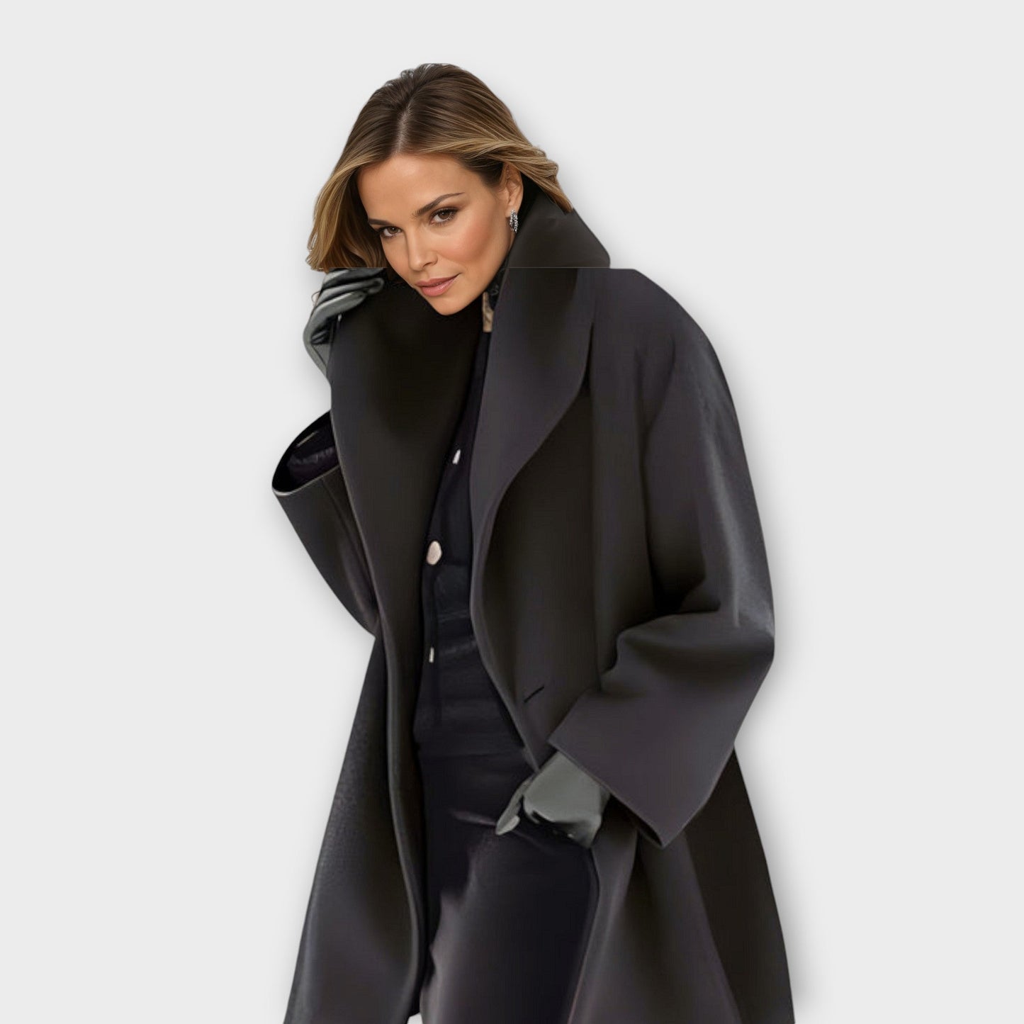 ELYRA™ | Premium Windproof Wool Coat