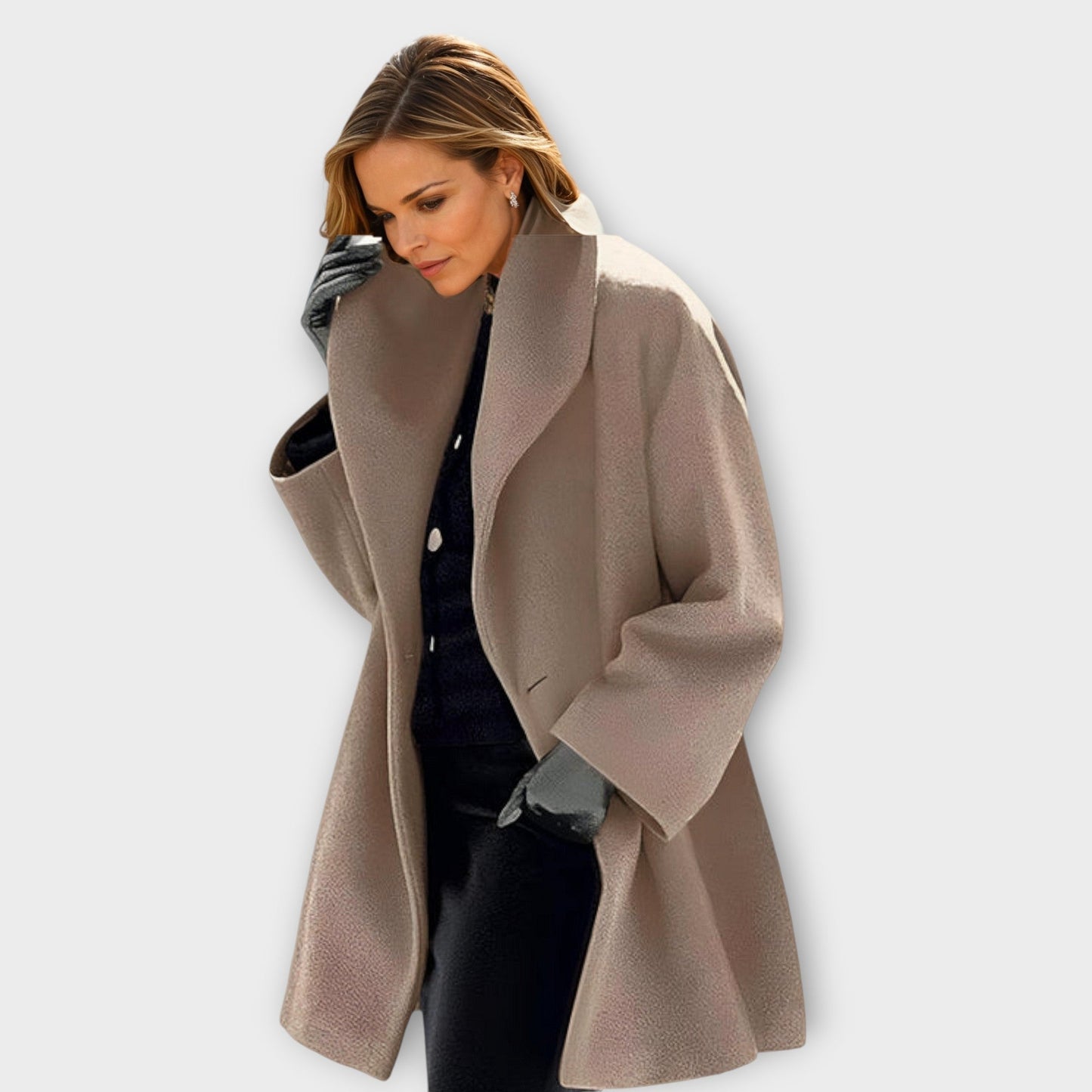 ELYRA™ | Premium Windproof Wool Coat