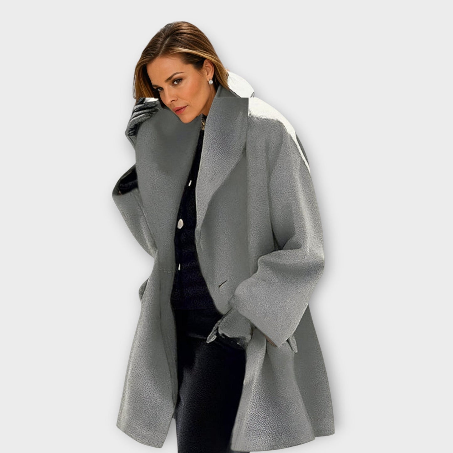 ELYRA™ | Premium Windproof Wool Coat