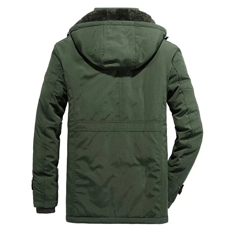 Bjorn | Warm Men's Fleece Winter Jacket Made from Premium Wool Blend