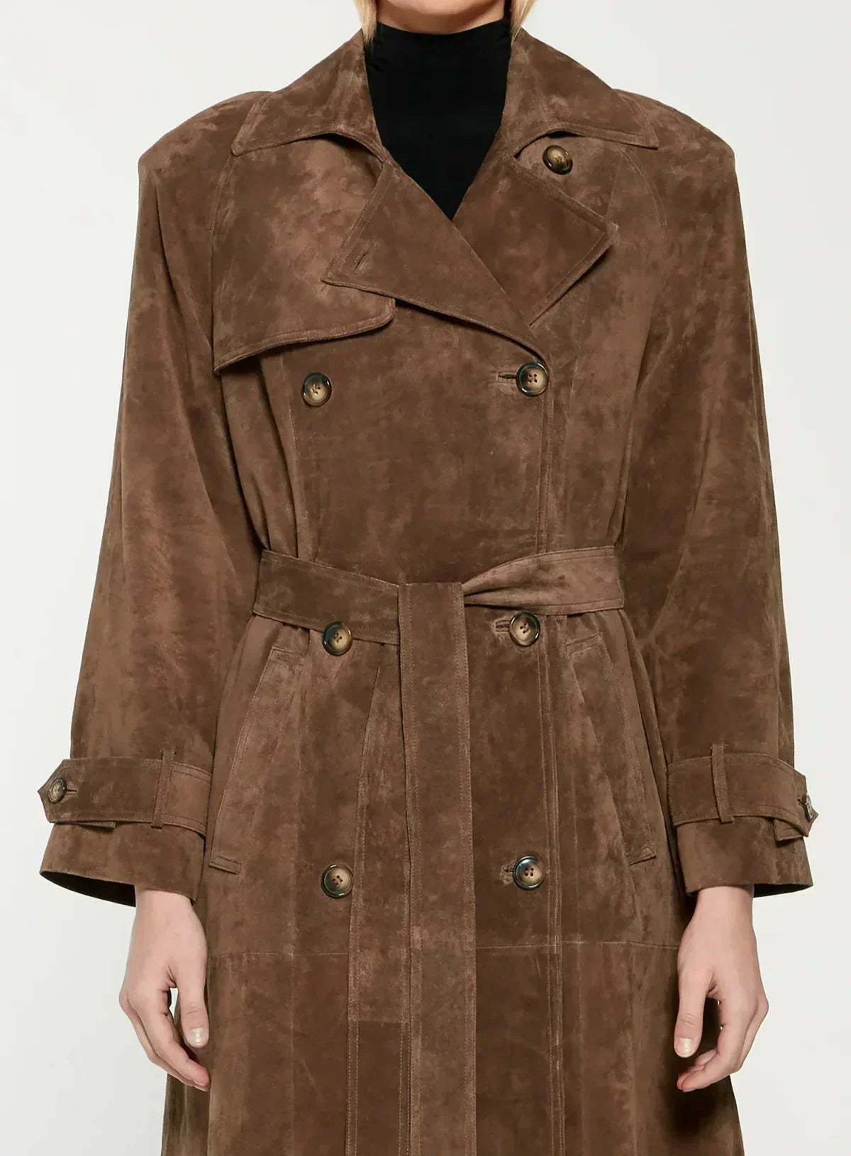 ELYRA™ | Le Manteau Trench en Suède