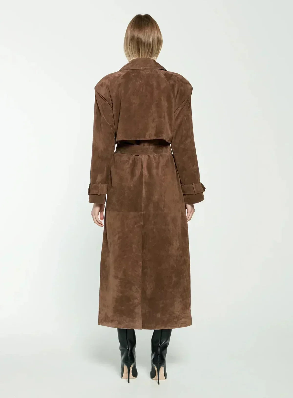 ELYRA™ | Le Manteau Trench en Suède