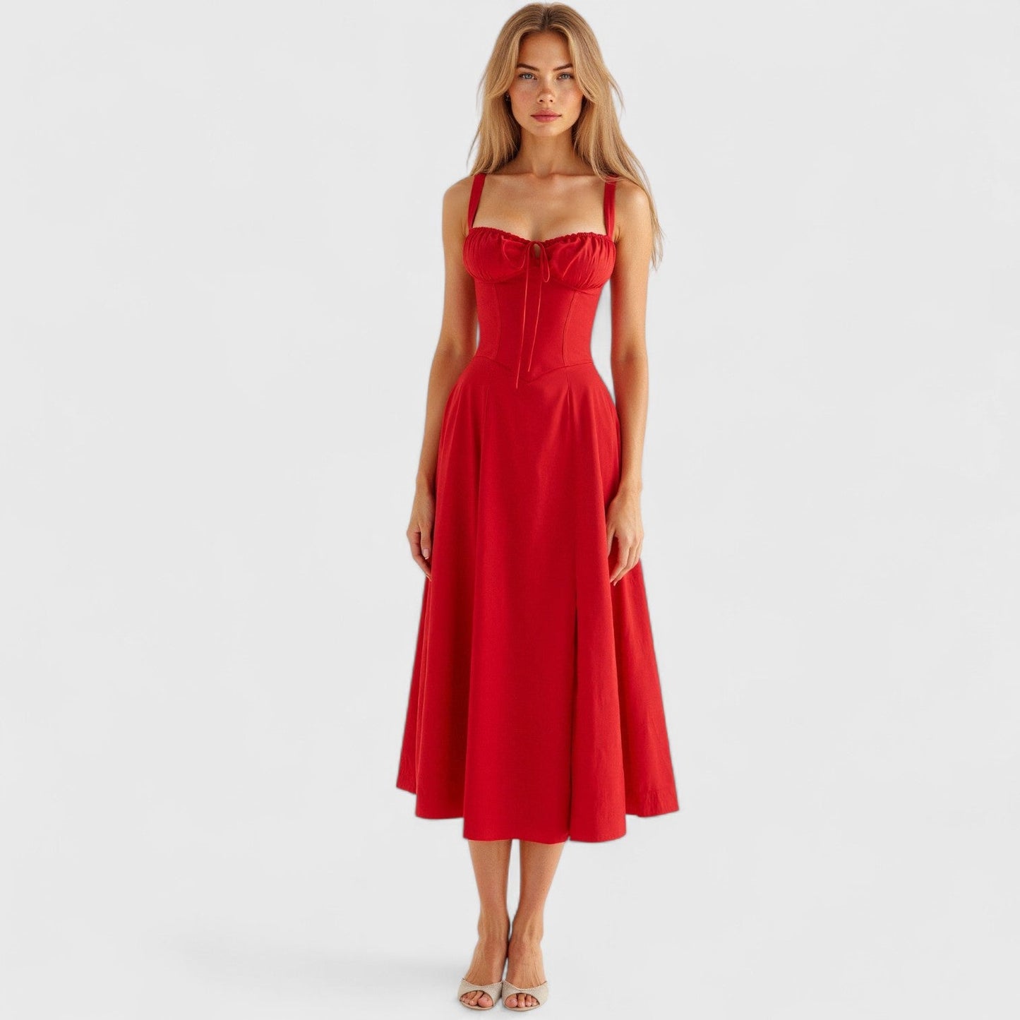 ELYRA™ | Fitted Strapless Dress