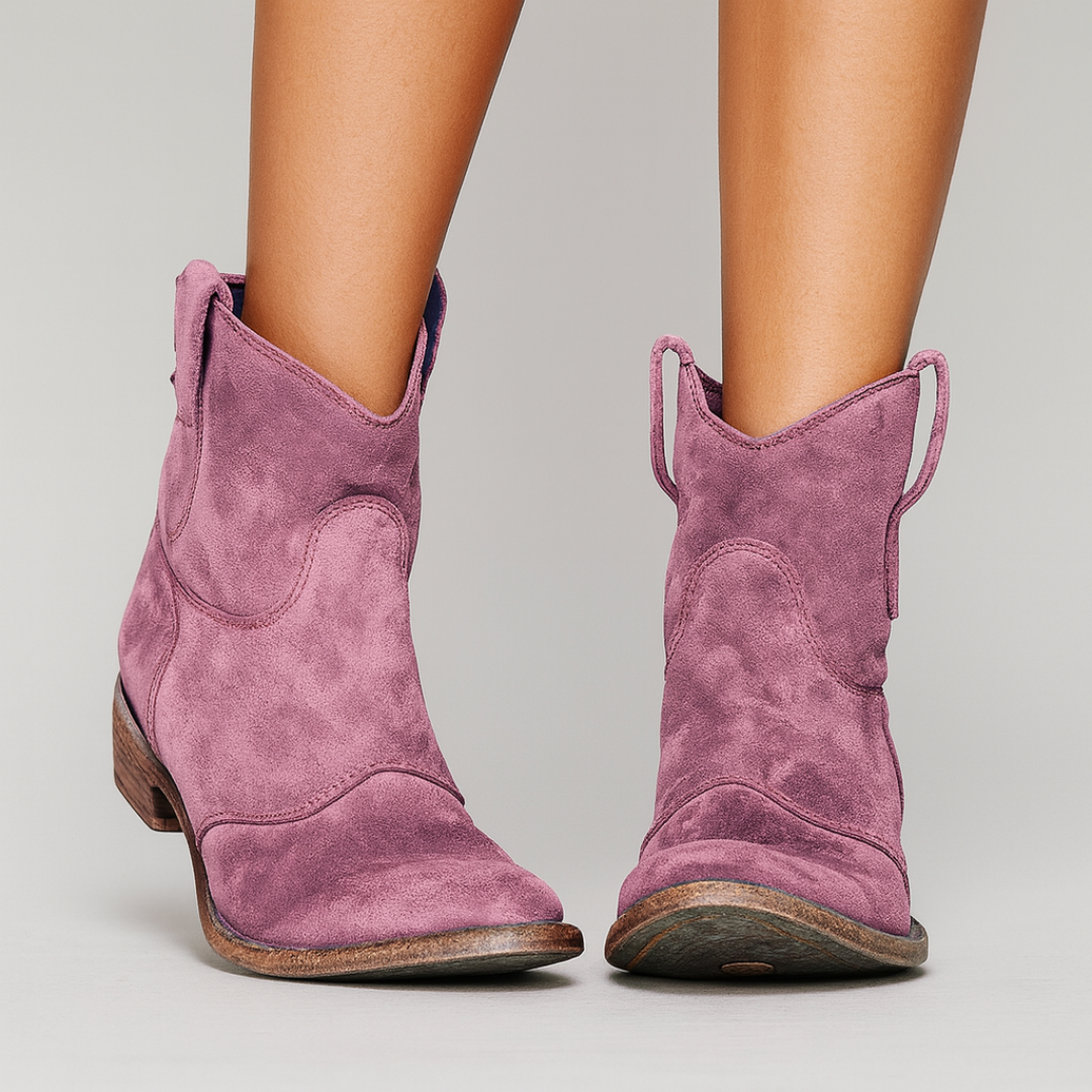 ELYRA™ | Suede Ankle Boots Premium