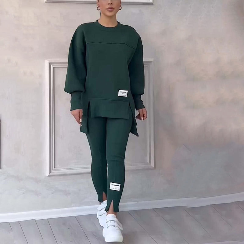 ELYRA™ | Ensemble Sweatshirt et Leggings Décontracté