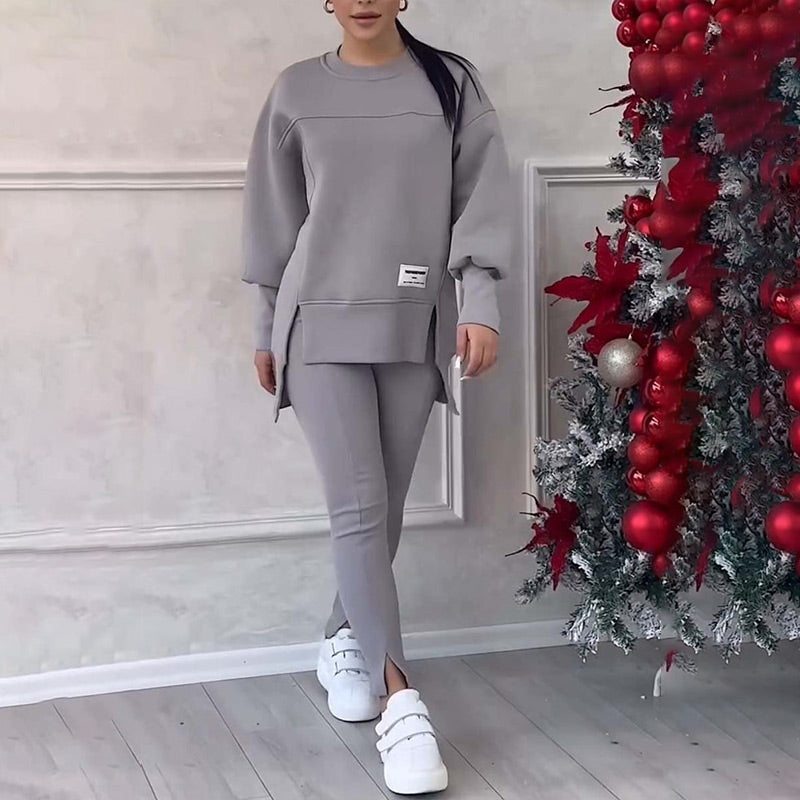 ELYRA™ | Casual Sweatshirt and Leggings Set