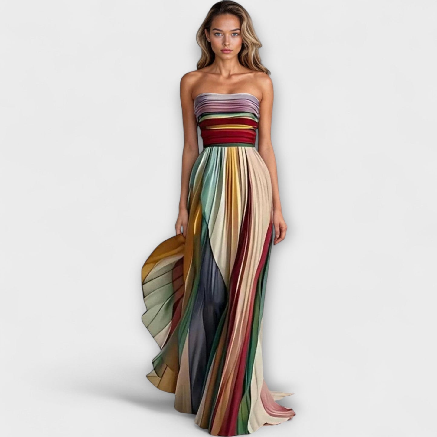 ELYRA™ | Long Dress in Premium Fabric