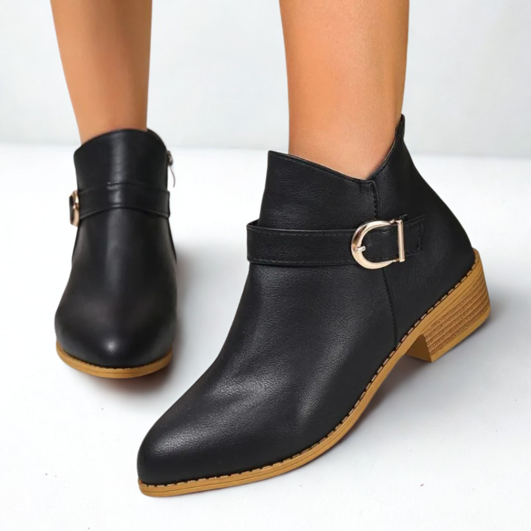 ELYRA™ | Retro Ankle Boots