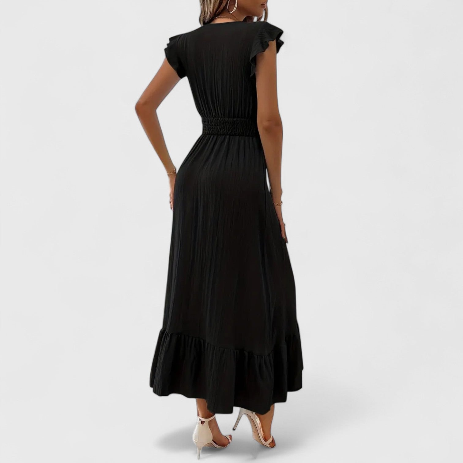 ELYRA™ | Elegant and Feminine Ruffle Dress