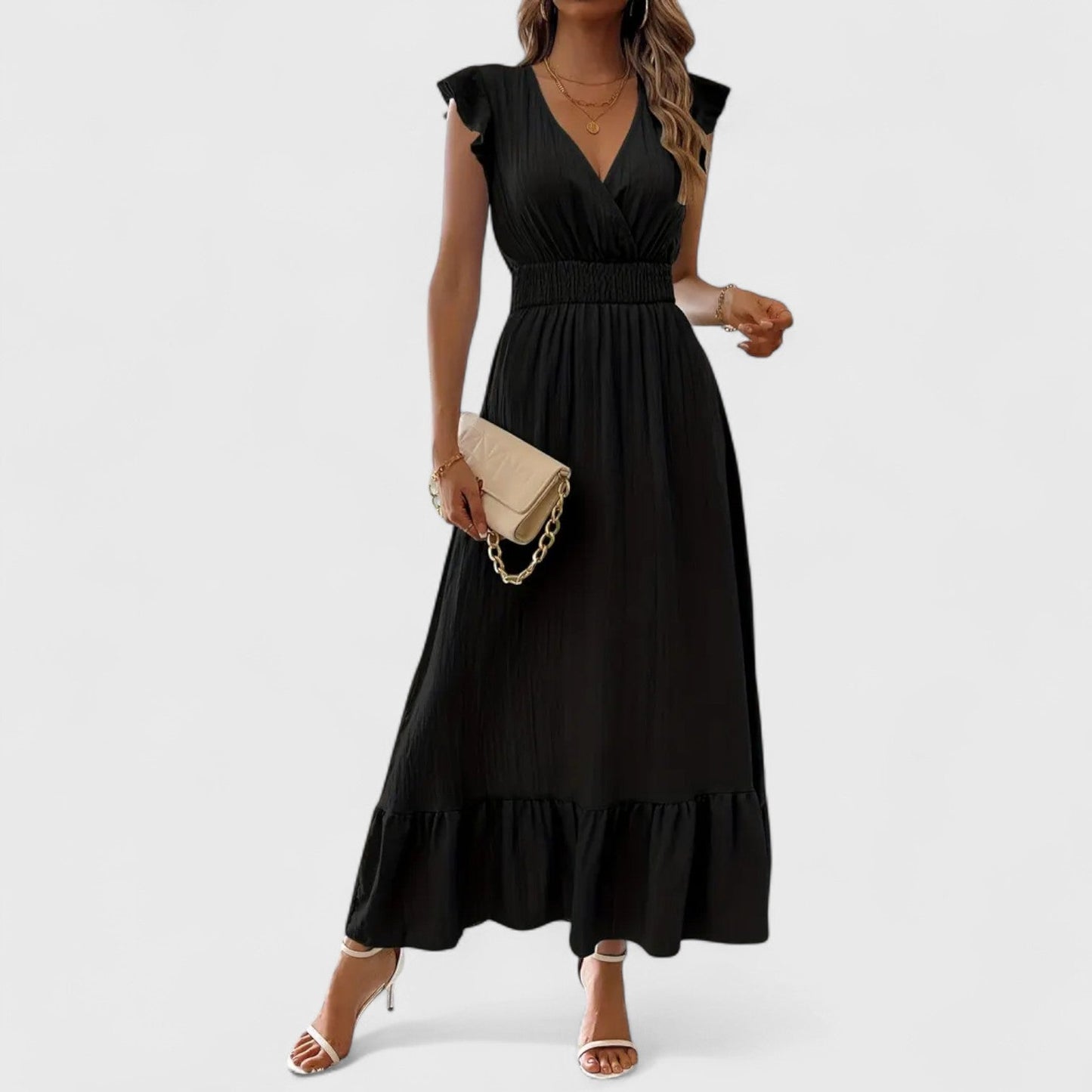 ELYRA™ | Elegant and Feminine Ruffle Dress