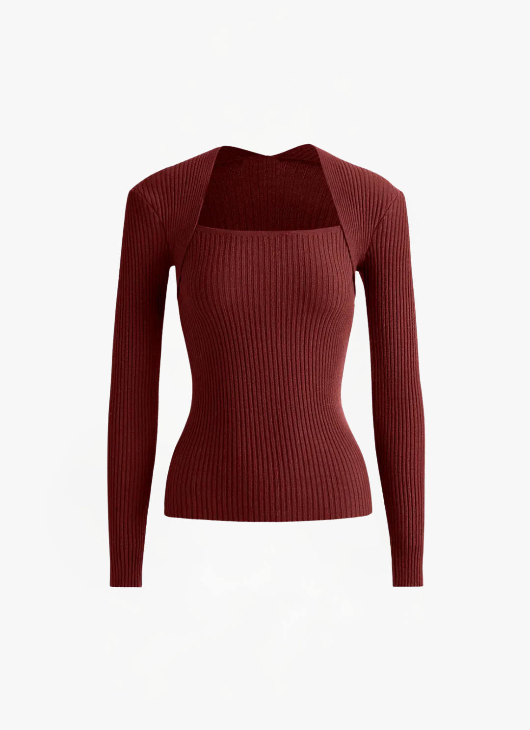 ELYRA™ | Pull en maille côtelée Bronzework