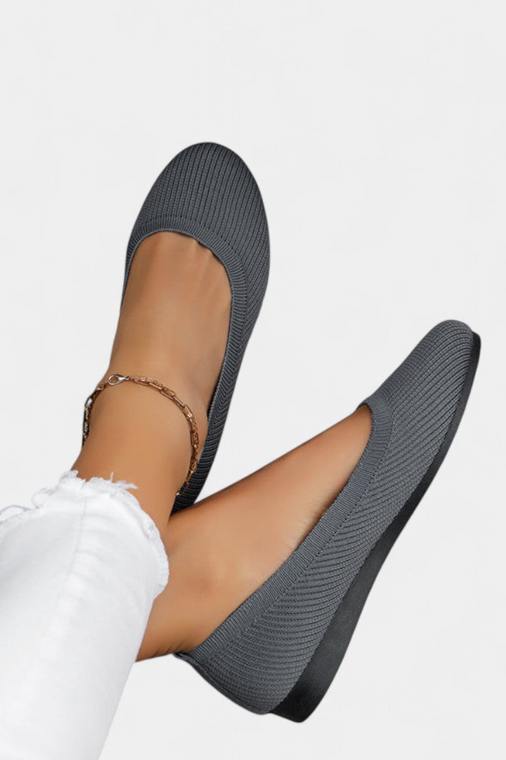 ELYRA™ | Orthopaedic Slip-On Ballet Flats in Soft Leather