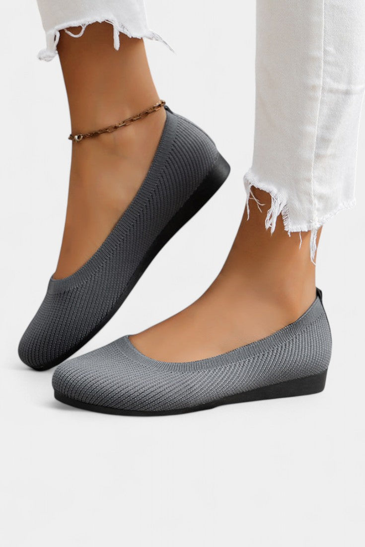 ELYRA™ | Ballerines orthopédiques sans lacets en cuir souple