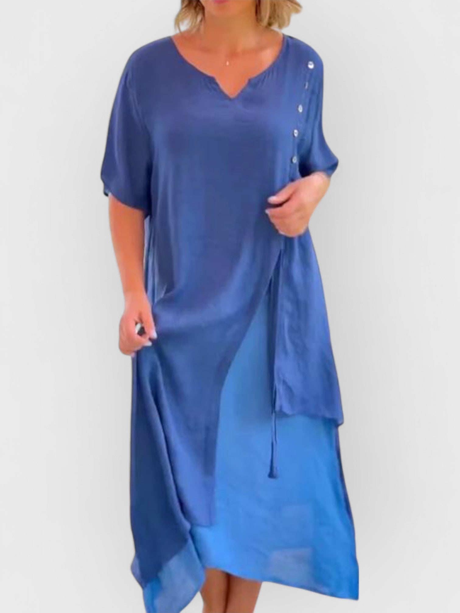 ELYRA™ | Floral Summer Dress, Fluid and Lightweight Cut