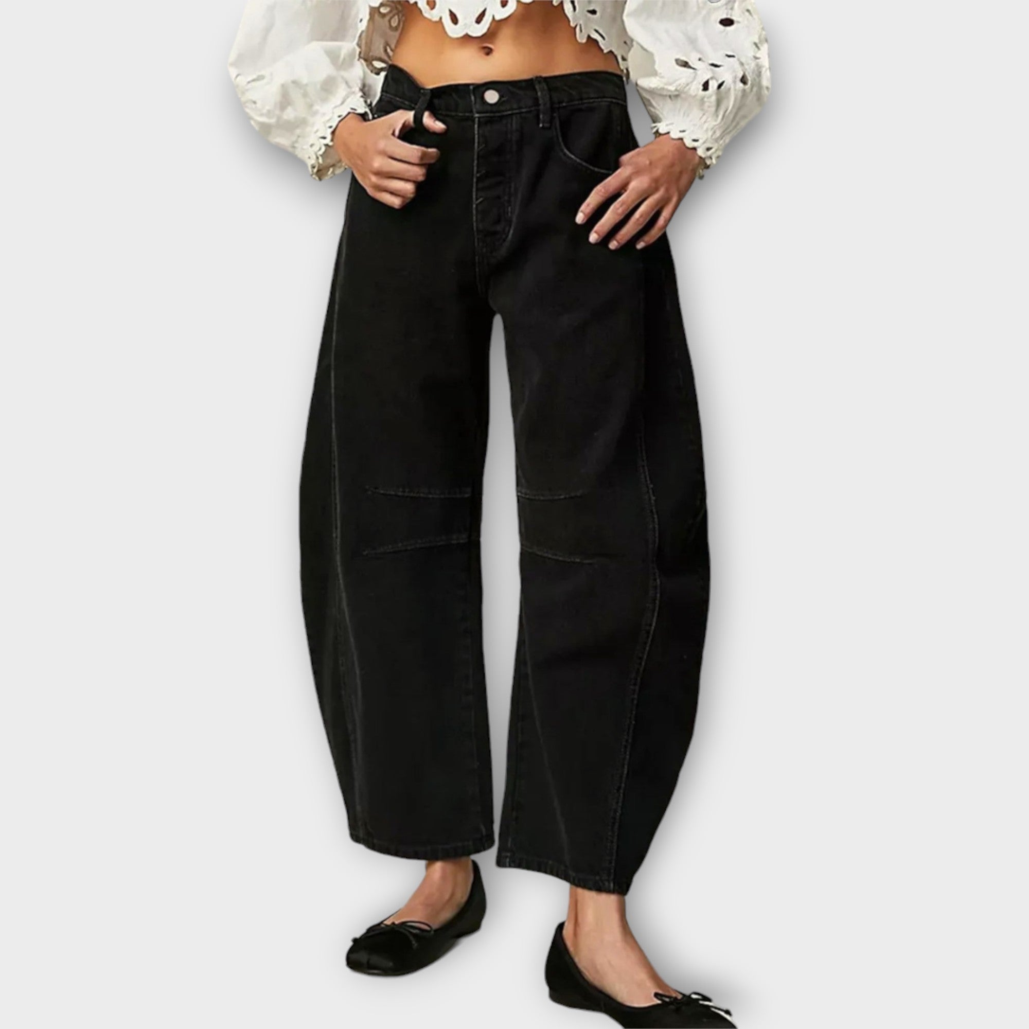 ELYRA™ | Classic Wide Leg Jeans