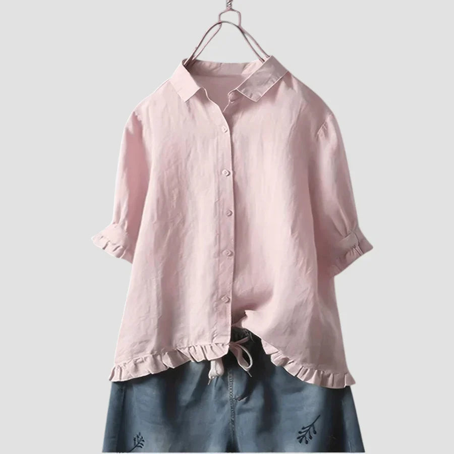 ELYRA™ | Élégance Féminine et Style Intemporel Chemise