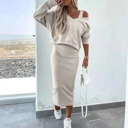 ELYRA™ | Off-Shoulder Two-Piece Set