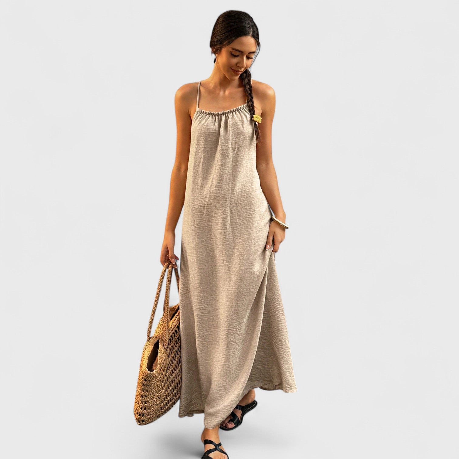 ELYRA™ | Robe dos-nu style vacances